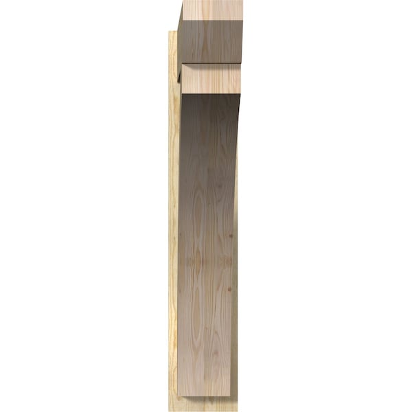 Thorton Slat Rough Sawn Outlooker, Douglas Fir, 8W X 44D X 44H